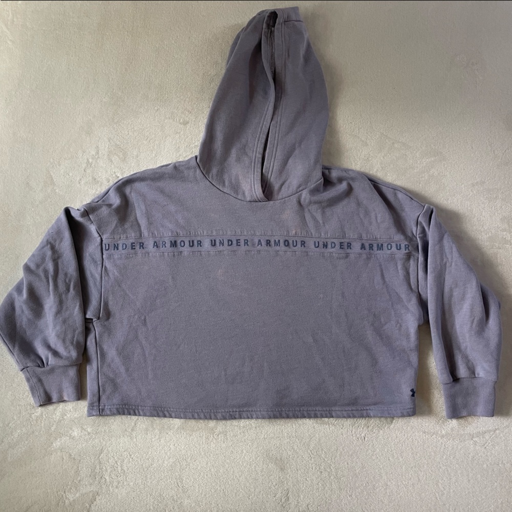 Under Armoir crop Hoodie